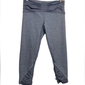 Lululemon Athletica Gray Capri Leggings